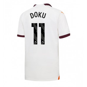 Manchester City Jeremy Doku #11 Gostujuci Dres 2023-24 Kratak Rukavima